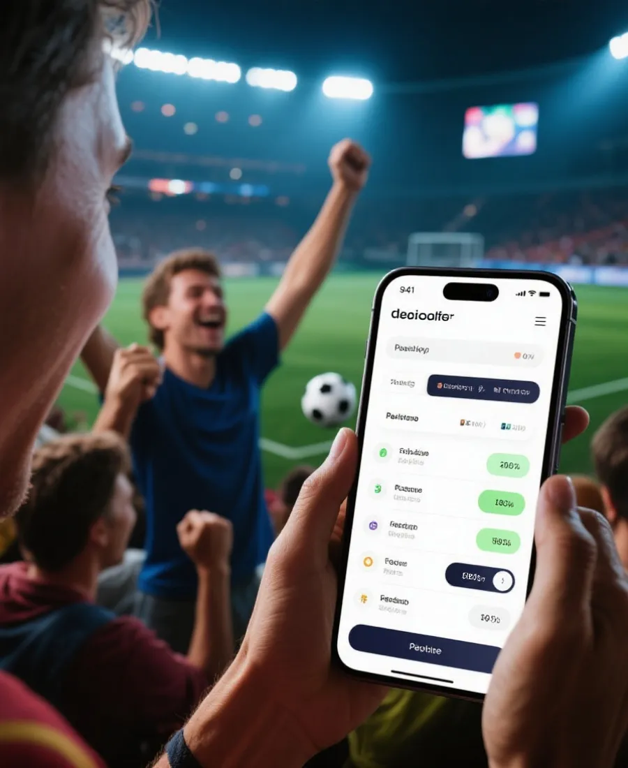 赛事预测挑战界面示意图